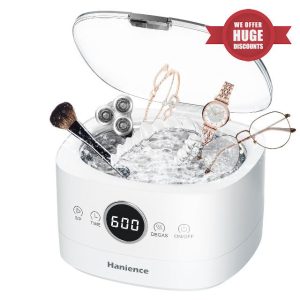 Ultrasonic Cleaner 46000Hz 750ml Ultrasonic Jewellery Cleaner Machine with Degas