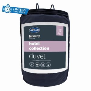 Silentnight Hotel Collection Double Duvet – 10.5 Tog Luxury Duvet Ideal for All Seasons Ensuring a Relaxing Night’s Sleep– Hypoallergenic and Machine Washable – Double – 200 x 200cm