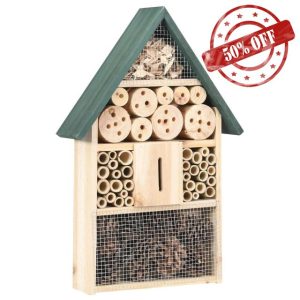 Brokky Insect Hotel 31x10x48 cm Firwood
