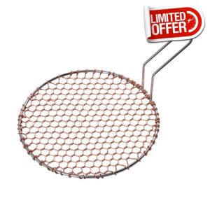 Ronyme Copper BBQ Mesh Grill BBQ Tool Grilling Tool Multi Purpose for Party Cooking Gathering