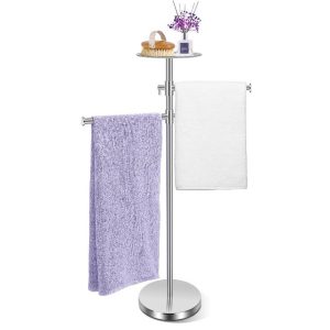 Alyvisun Bathroom Free Standing Towel Rail