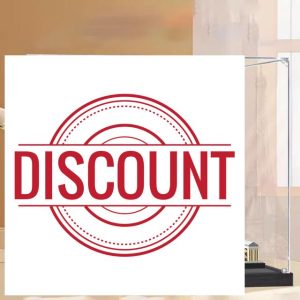 Dustproof Acrylic Clear Display Box Compatible with Lego Paris Skyline 21044 Display Box