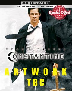 Constantine 20th Anniversary with Steelbook [4K Ultra HD] [2005] [Region Free]