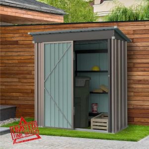 5x3 Foot Metal Garden Storage Shed