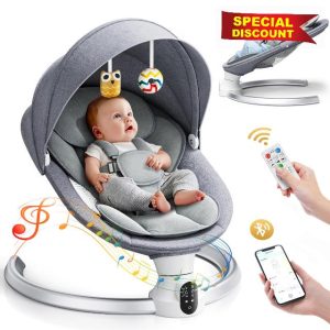 Fdlscpem Electric Baby Swing for Infant