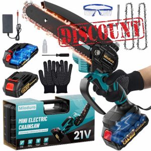 Mini Chainsaw Cordless 6 Inch