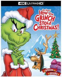 Dr. Seuss' How the Grinch Stole Christmas! [4K Ultra HD] [1966]