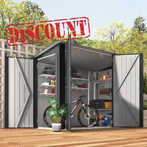U-MAX 2.3x1.2m Garden Shed Storage