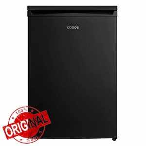 Abode Under Counter Freezer 55cm Wide Freestanding Black 91 Litre with 4 Drawers