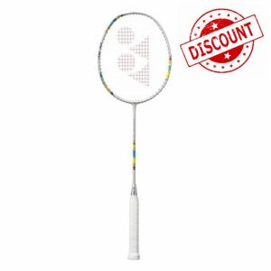 Yonex Nanoflare 700 Play Unstrung Badminton Racket - Silver/Sky Blue - 2NF700PL