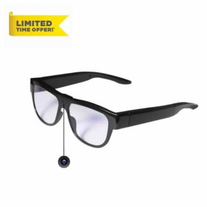 ALFOINE Smart Video Camera Glasses: 1080P HD Outdoor Sports Camera Video Glasses with 32G Card