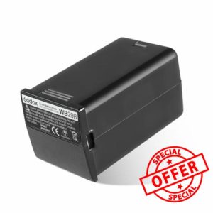 Godox WB29B AD200PRO Battery WB29B Battery 14.4V/2980mAh for Godox AD200 AD200PRO Round Flash