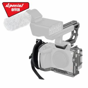 SMALLRIG FX3 / FX30 HawkLock Quick Release Camera Cage Kit for Sony with XLR Handle Extension