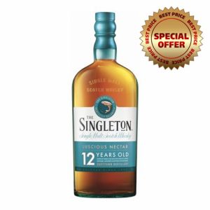 The Singleton 12 Year Old Single Malt Scotch Whisky | 40% vol | 70cl | Perfectly Balanced Speyside Single Malt Whisky | Notes of Honey & Nuts | Mellow & Buttery Smooth Scottish Whisky