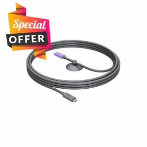 Logitech Active USB Cable | Single-cable BYOD connection with MeetUp 2 | Video Conferencing Accessory for Small Rooms