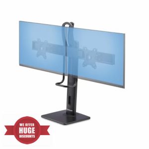 StarTech.com Crossbar Dual Monitor Desk Stand For 27inch Screens