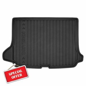 DRIVEDEN Tailored-fit Rubber Boot Mat Liner for Audi Q2 2016-2024 (with Raised Boot Floor)