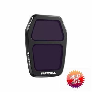 Freewell ND2000 Filter for DJI Air 3S - Achieve Extreme Long Exposure Shots and Motion Blur in Intense Sunligh