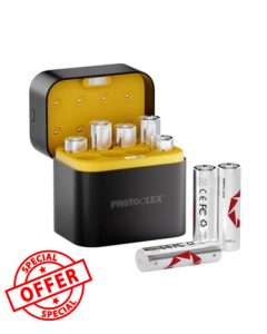 PHOTOOLEX 1.5V AA Rechargeable Lithium Battery