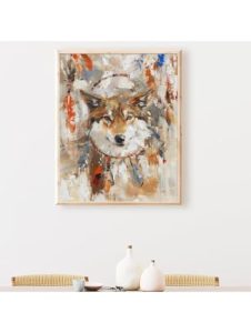 Animal Wolf Painting by Number Kits On Canvas
