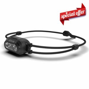 Silva Head Torch Battery Powered - Rechargeable USB-C - Smini Fly - 38 Grams - 250 Lumen Head Lamp - 3 Brightness Levels - White and Red LEDs - Battery Indicator - For Running in Urban Areas & Outdoor            [Energy Class A]