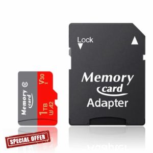 Ultra 1024GB Memory Card + Adapter - TF Card 4K Full HD Video Recording
