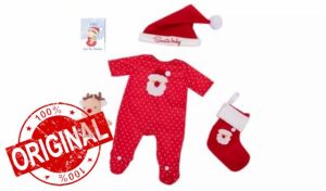 Tiny Treasures Santa Baby Christmas Eve Set (Doll Sold Separately)