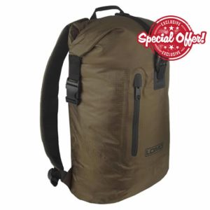 Lomo Legerro Lightweight Drybag Rucksack 20L Brown Ultraligh