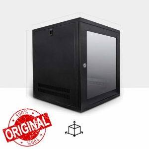 LMS Data Bundle 6U 450mm Deep Data Cabinet + 13A 6-Way Horizontal Switched Power Distribution Unit (PDU) + 24-Port Wide UTP Cat 5E Patch Panel (12U*450 + PDU Bundle + Patch Panel)