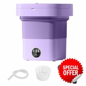 Portable Washing Machine with Spin Dryer