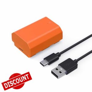 SMALLRIG NP-FZ100 Battery 2400mAh USB-C Battery for Sony A7R V