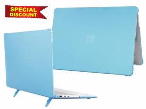 mCover Case ONLY Compatible for 2024+ 13.8" Microsoft Surface Laptop 7 Windows PC with ARM CPU and AI-Powered Copilot+ (NOT Fitting Other Surface Models) - Aqua