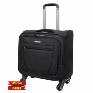 Rocklands® Rolling Laptop Bag 4 Wheel Laptop Bag Wheeled Briefcase Business Office Trolley Case Travel Cabin Bag - 8602