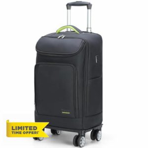 Lekeinchi Travel Laptop Backpack with Wheels Rolling Backpack Laptop Backpack with USB Charging Port