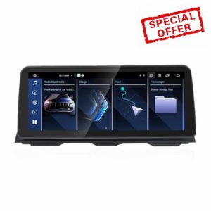 NAIGRAM car satellite navigation for BMW 5 series F10 F11 touch screen car audio support Carplay Android Auto 4G WIFI Bluetooth GPS navigation Retain the original car system functio