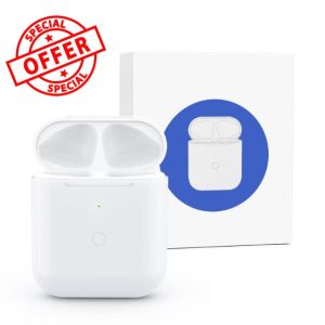 Wireless Charging Case Replacement Compatible with Air Pods 1 and 2