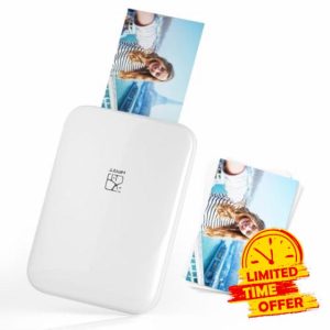 HPRT MT53 Instant Photo Printer - 2x3'' Colour Bluetooth Printer for iPhone