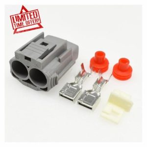 PIKETU Hengliang Store 1-20kits 2Pin 8mm Series Car Connector Heavy-duty Automobile Connector High Current p/lug Connector DJ7025B-7.8-11/21(Female set