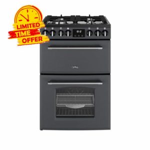 Belling Farmhouse 60cm Dual Fuel Cooker - Anthracite