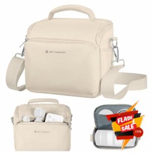 K&F Concept Camera Sling Bag Small Crossbody Camera Case DSLR/SLR/Mirrorless Compact Shoulder Photography Bags for Photographers
