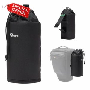 Lowepro ProTactic Bottle Pouch III Compatible with ProTactic Camera Backpack 350/450 III Modular System