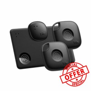 Tile by Life360 Essentials (2024) - Bluetooth Trackers & Item Locators for Keys