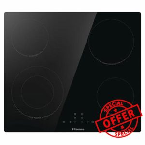 Hisense E6422SC Built-in 60cm Electric Ceramic Hob with Child Lock