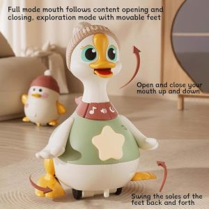 Walking Duck with Baby Ducks