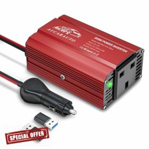 AUCARAUTO 300W Power Inverter