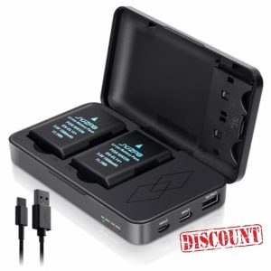 JYJZPB EN-EL14 EN-EL14A Battery for Nikon D3200