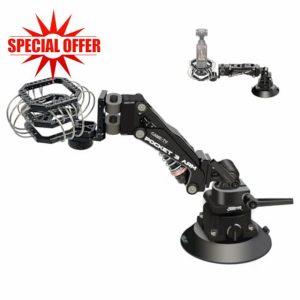 Came-TV Camera Suction Cup Mount with Vibration Isolator for DJI Osmo Pocket 3