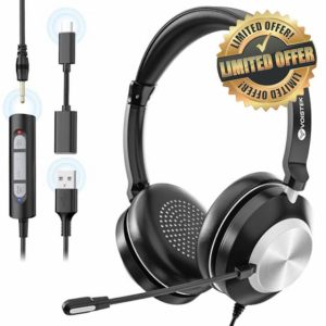 Voistek USB Headset with Microphone
