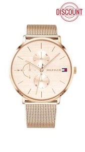 Tommy Hilfiger Women's Multifunction Quartz Watch - 3 Sub-Dials