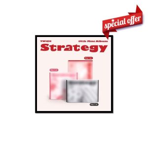 TWICE STRATEGY 14th Mini Album Standard 3 Ver Set (via DHL Express) (None Poster.)